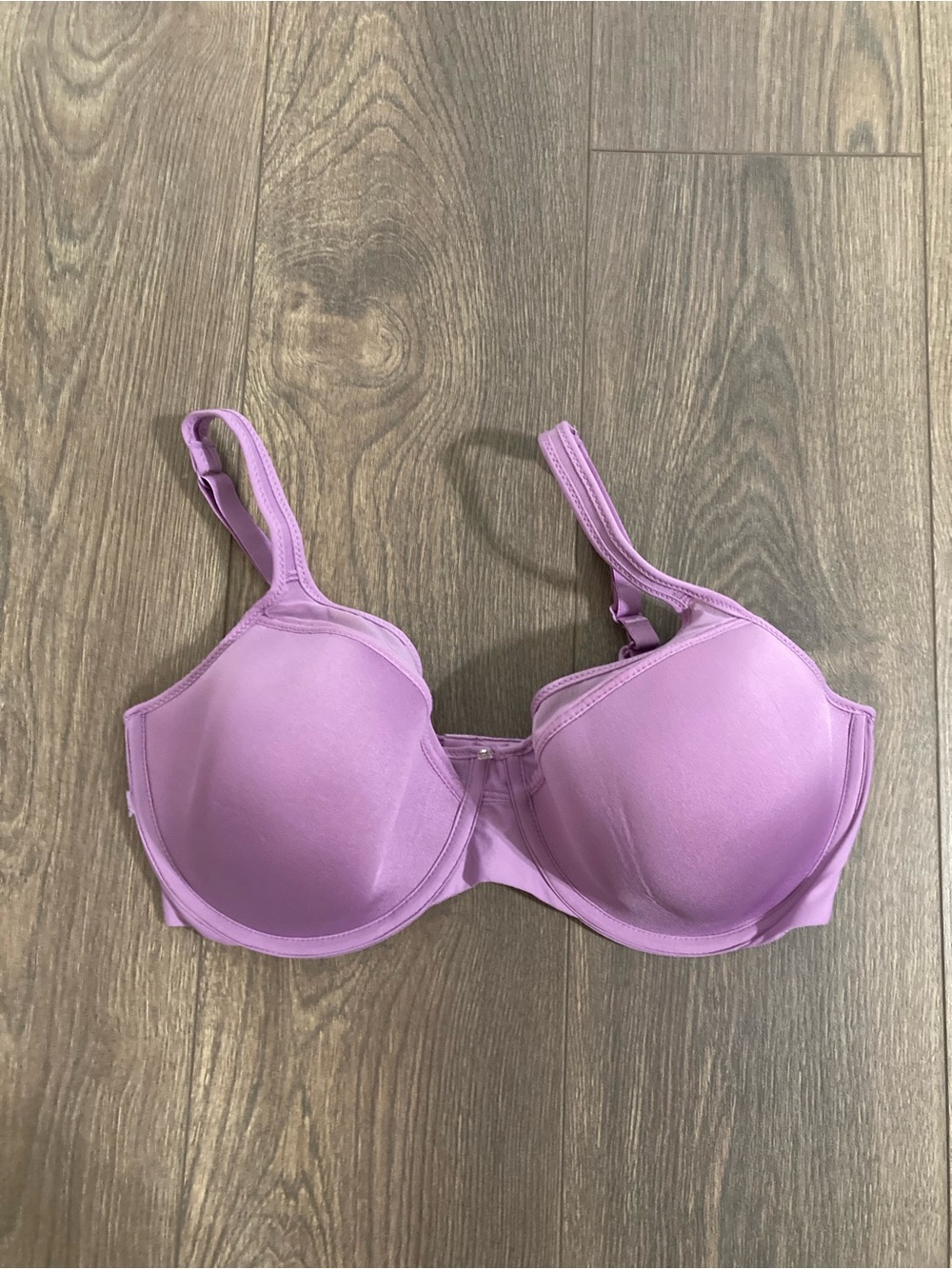 Bali Light Lined T Shirt Bra Purple Size 38D